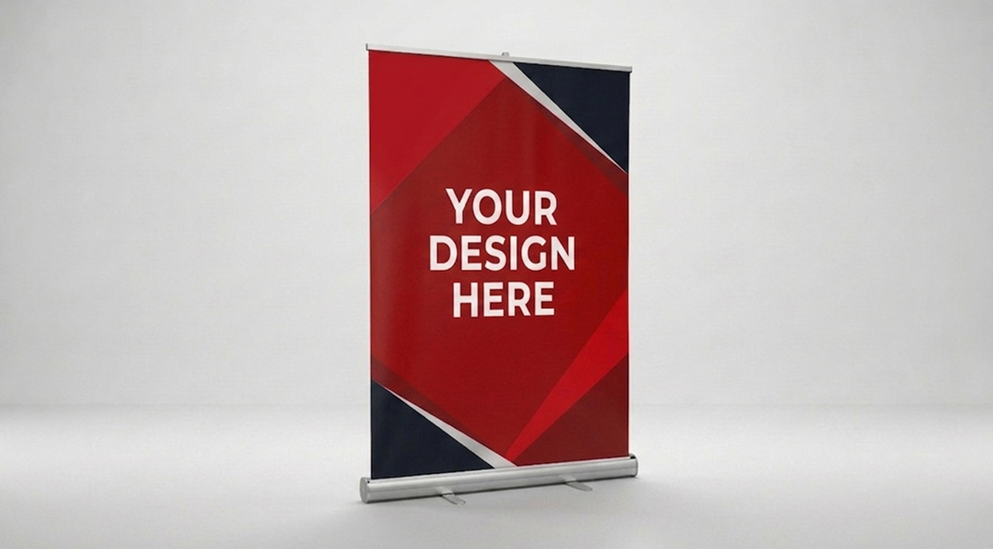 1500mm x 2000mm Roller Banner Template