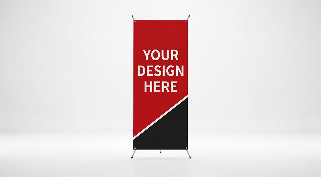 X/Pop up Banner Stand Template
