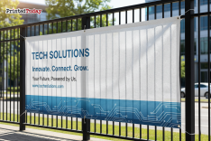 Railing Mesh Banners
