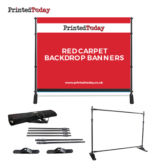 Red Carpet Backdrop Banners
