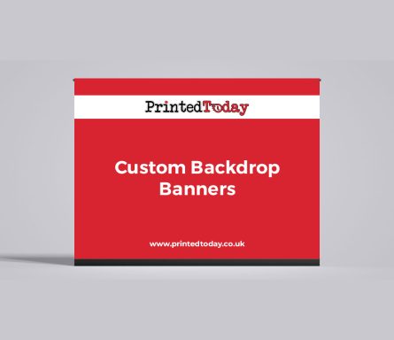 Custom Backdrop Banners