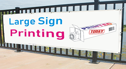 Large signage on sale