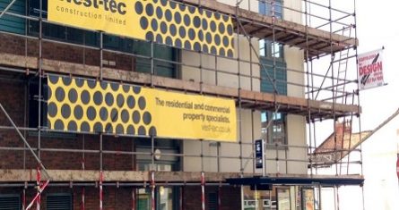 Railing Mesh Banners