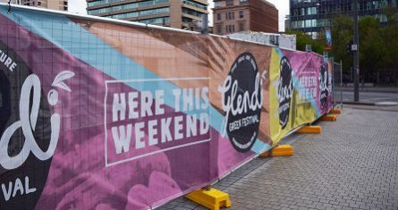 Railing Mesh Banners