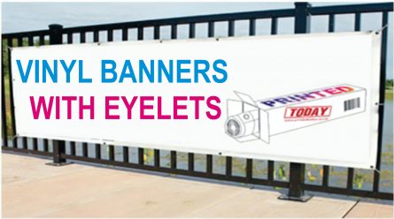 Vinyl Banners With Eyelets