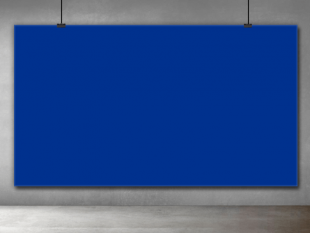 Blue Chroma Key Video  Backdrop Banner