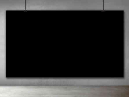 Solid Black Photo Portrait Photography Backdrop
