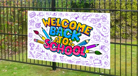 Welcome Back To School Banner