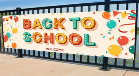 Back to School, Welcome Banner
