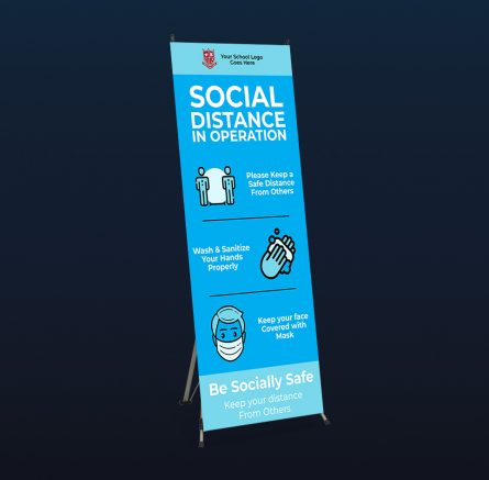 SOCIAL DISTANCE IN OPERATION (X-STAND)