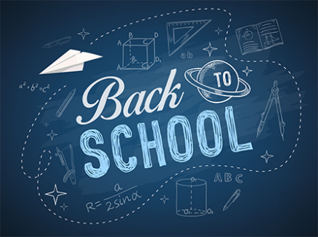 Back to School, Green Art Banner