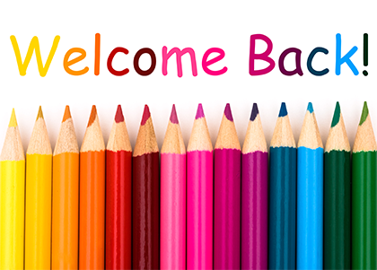 Welcome Back! Colour Pencils