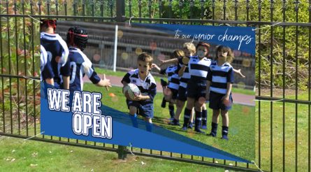We Are Open To Our junior Champs