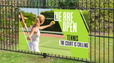 We Are Open Tennis The Court Is Calling