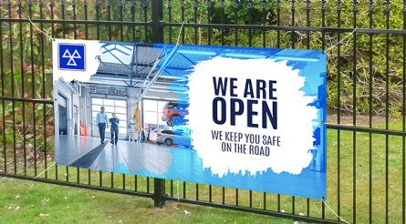We Are Open We Keep You Safe On The Road