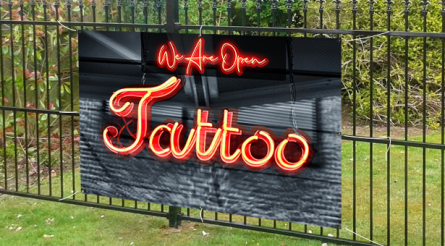 We Are Open Tattoo