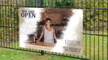 We Are Open Custom Tattoo Studio