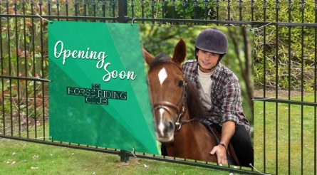 Opening Soon To Horse Riding Club