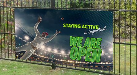 We Are Open Stay Active