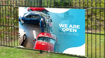 We Are Open Keep Riding