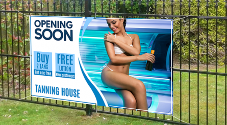 Opening Soon Tanning House