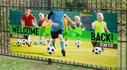 Welcome Back Stay Safe Stay Fit