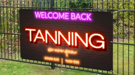 Welcome Back Tanning Salon