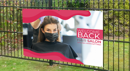 Welcome Back Hair Salon Stylish Hair Cutting
