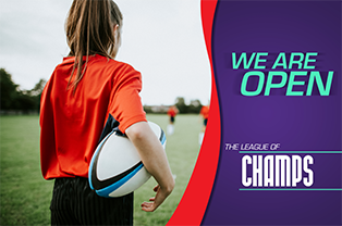 We Are Open The League Of Champs