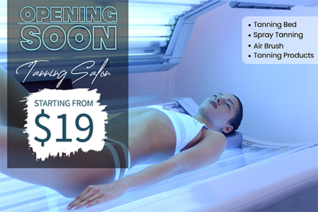 Opening Soon Tanning
