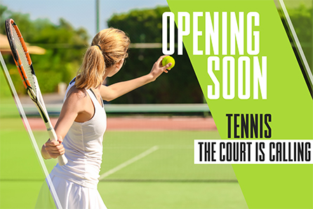 Opening Soon The Court Is Calling