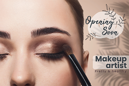 Opening Soon Makeup Artist