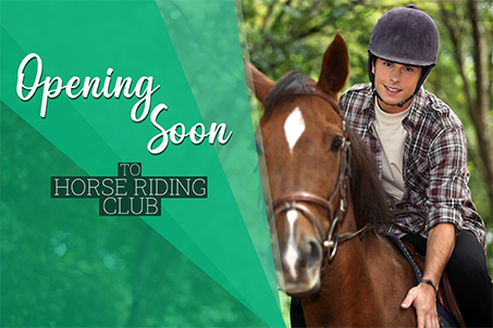 Opening Soon To Horse Riding