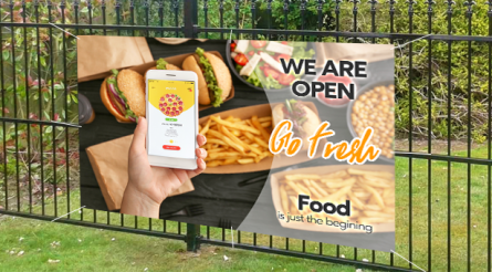 We Are Open Go Fresh Food