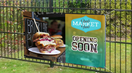 Opening Soon Fresh Market Food
