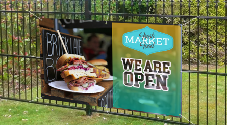 We Are Open Fresh Market Food