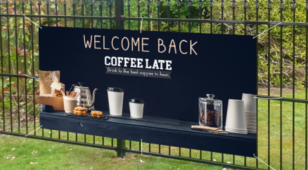 Welcome Back Coffee Late