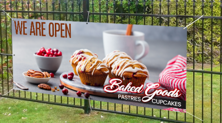 We Are Open Baked Goods pastries Cupcakes