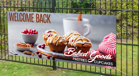 Welcome Back Baked Good Pastries Cupcakes
