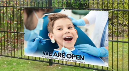 We Are Open Where Great Smile Are By Choice