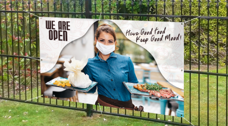 We Are Open Have Good Food