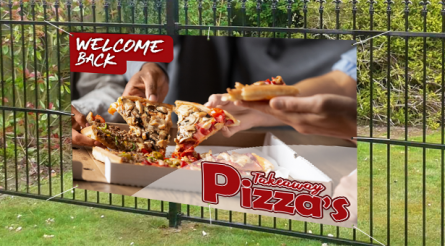 Welcome Back Takeaway Pizza's