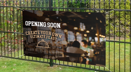 Opening Soon Create Your Own Ultimate Feast