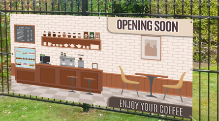 Opening Soon Enjoy Your Coffee