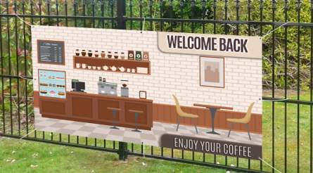 Welcome Back Enjoy Your Coffee