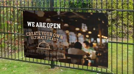 We Are Open Create Your Own Ultimate Feast