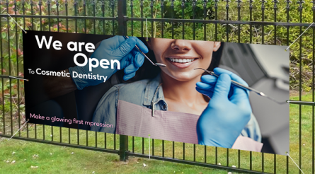 We Are Open To Cosmetic Dentistry