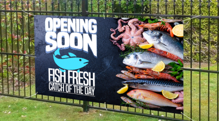Opening Soon Fish Fresh Catch Of The Day