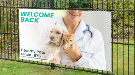 Welcome Back Healthy Animal