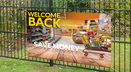 Welcome Back Save Money